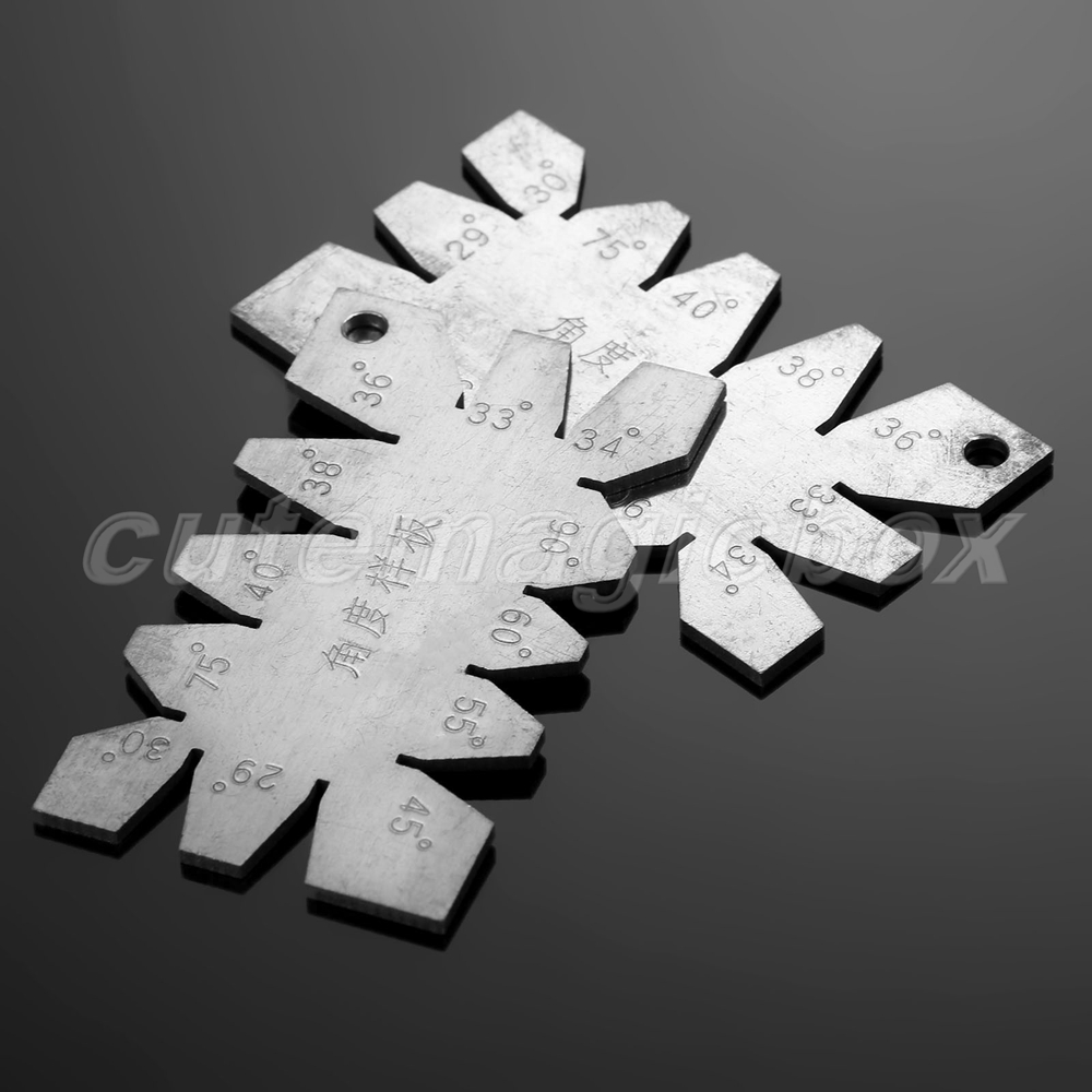 Metalworking Screw Thread Cutting Angle Gage Gauge Model Lathe