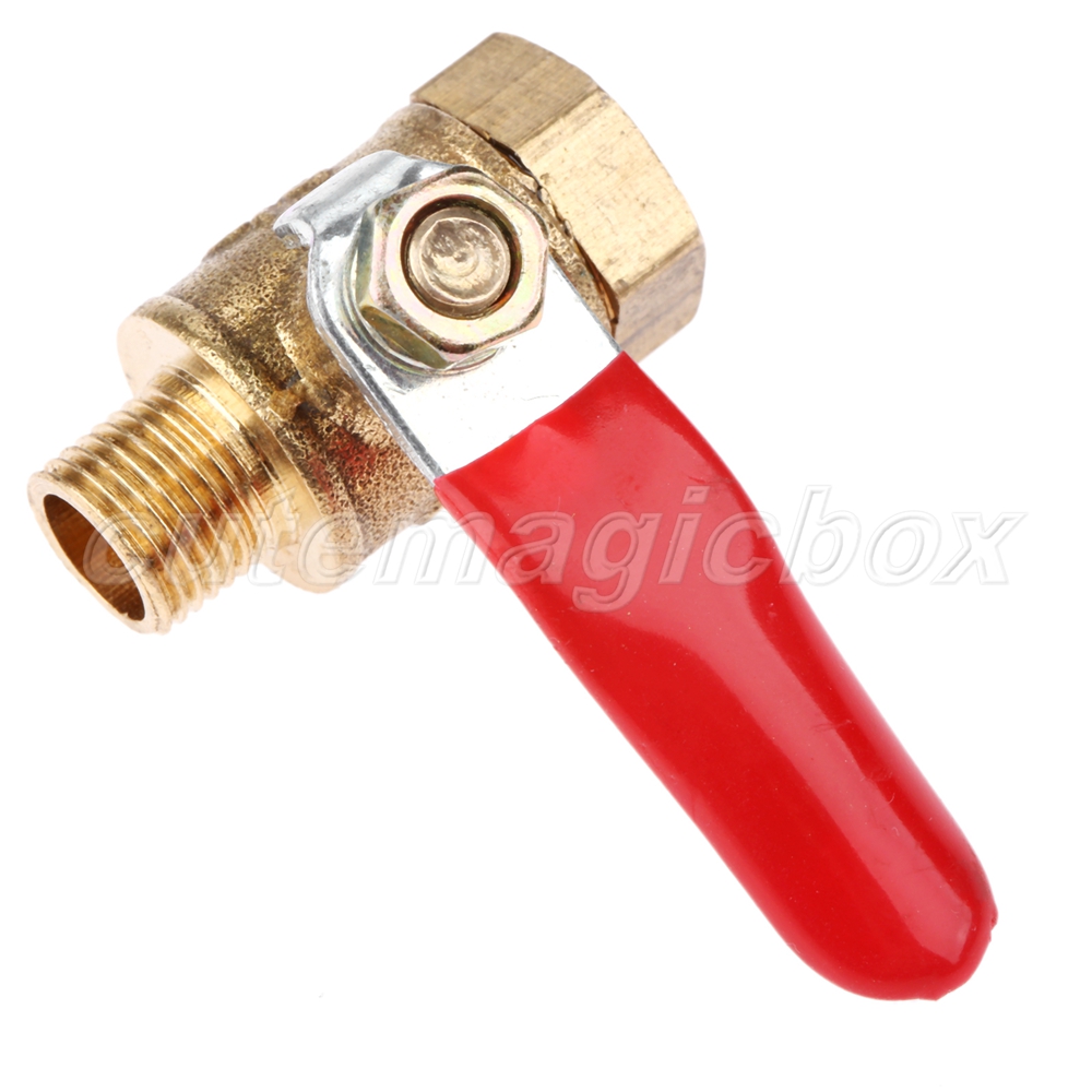 New Durable Brass Ball Valve Lever Handle Female to Male Thread 4 Model