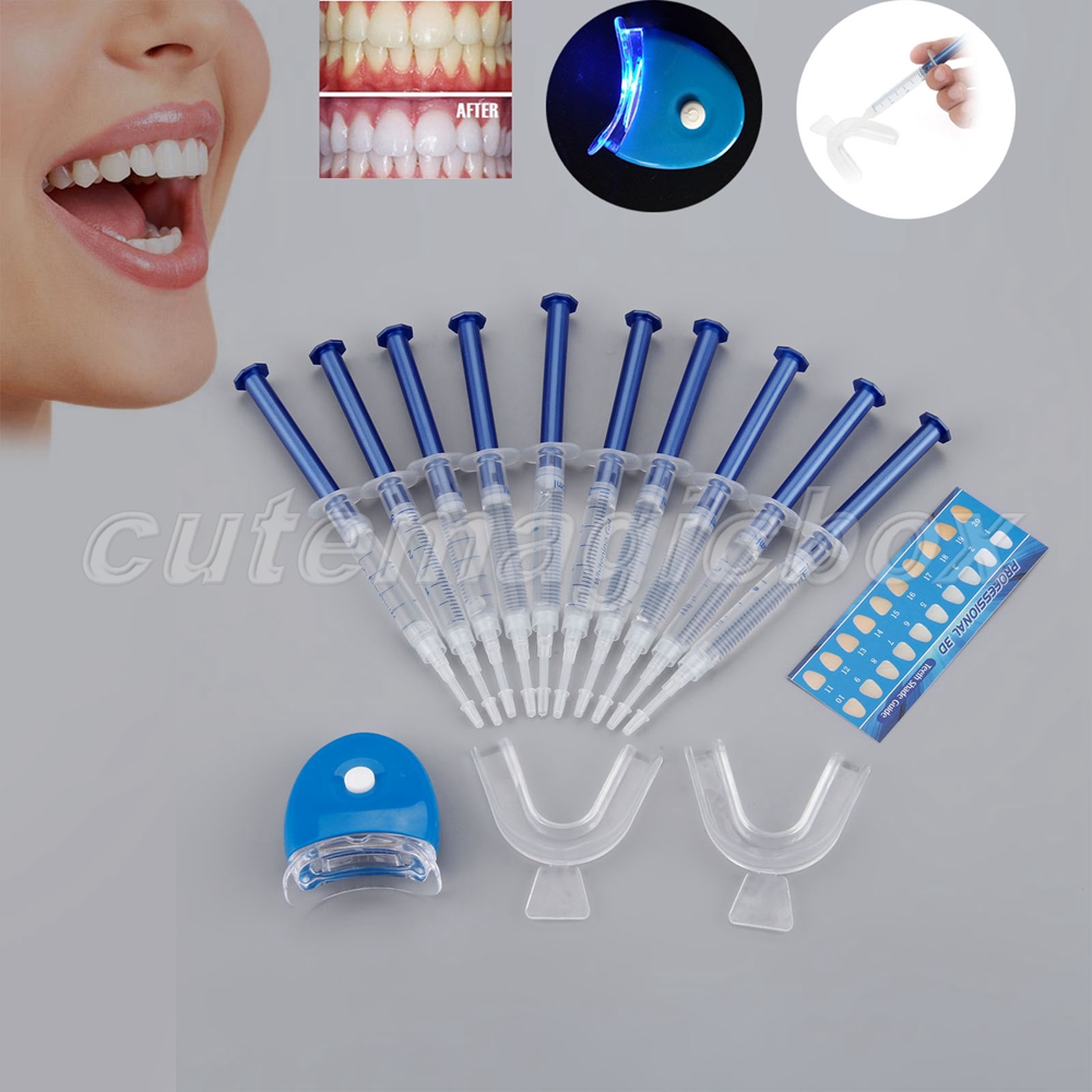 Pro Home Dental Care Teeth Whitening Kit Tooth Bleach Bright White Oral