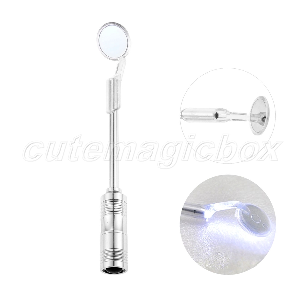 Durable Removable Autoclavable Dental Mirror with LED Light Dentist