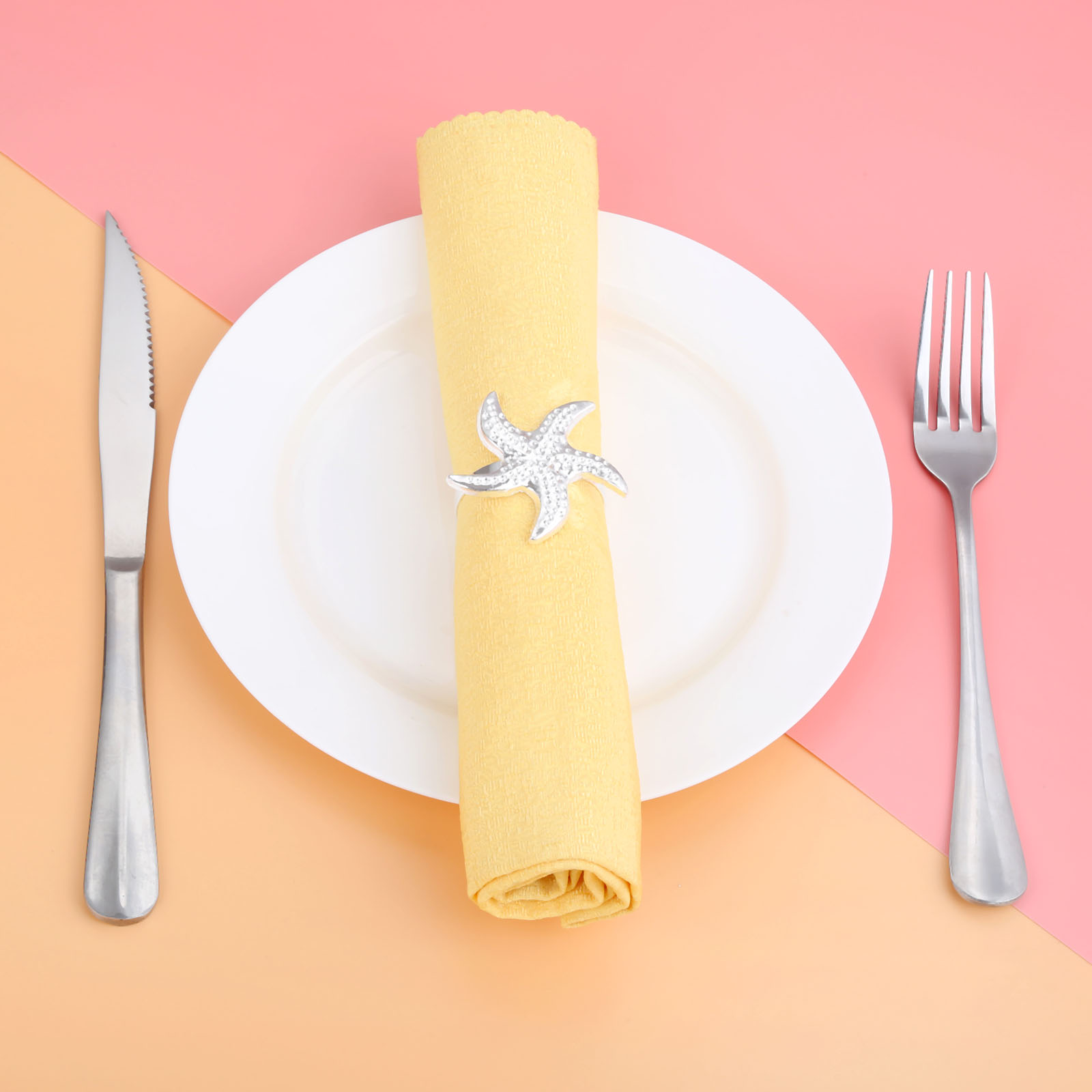 starfish napkin rings