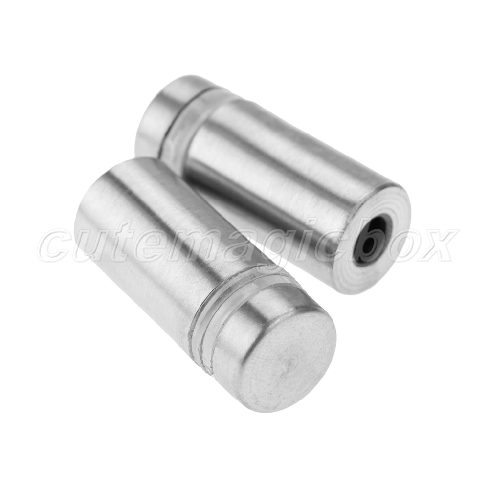 10pcs Stand off Bolts Mount Standoff Sign Advertisement Fixings