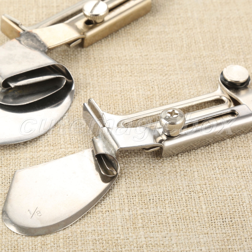 For Sewing Machine Hemmer 6 Size Clean Finish Straight Hemming Folder