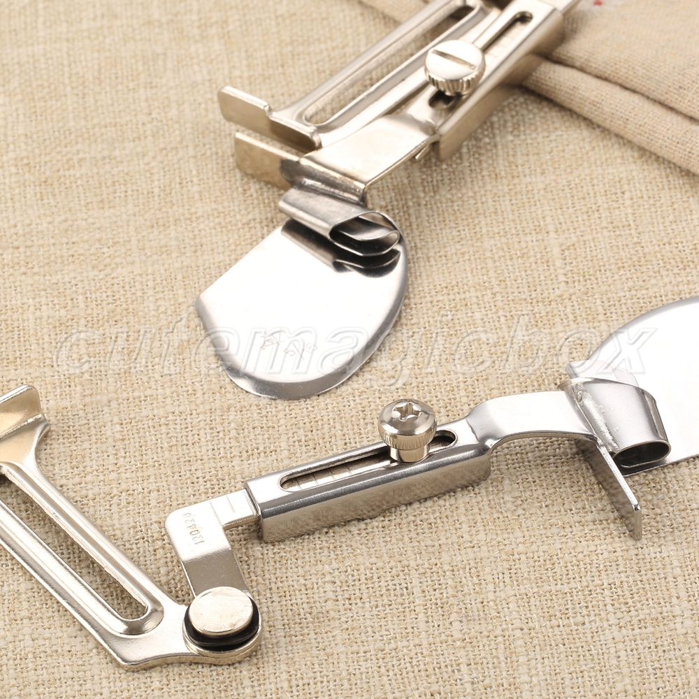For Sewing Machine Hemmer 6 Size Clean Finish Straight Hemming Folder