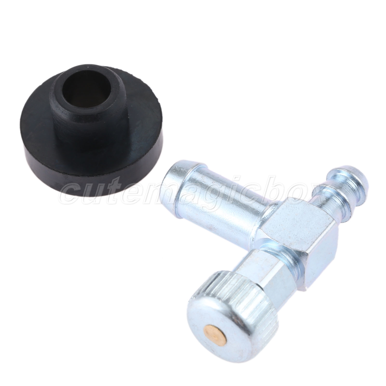 Carburetor Lawn Mower Fuel Gas Tank Grommet Shut Off Valve For