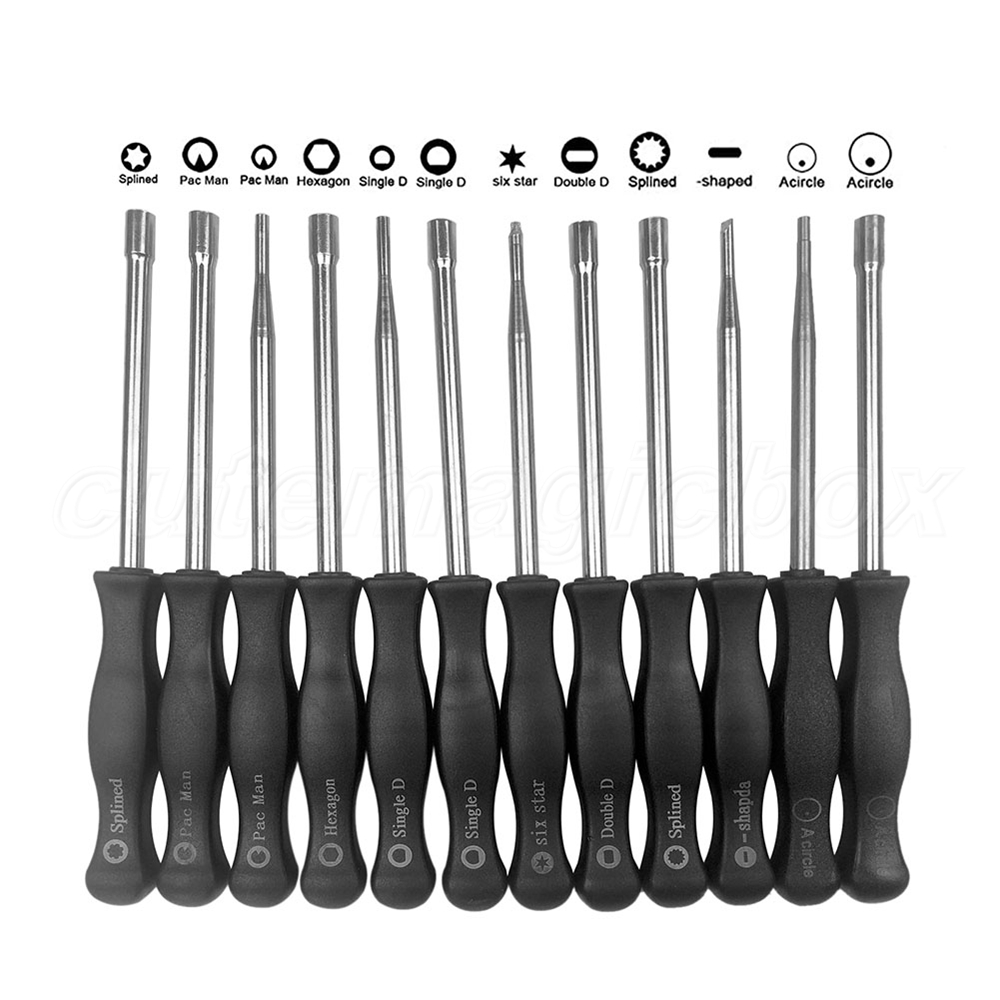 Packof12 Carburetor Adjustment Tool Kit for Small Engine for Weeder