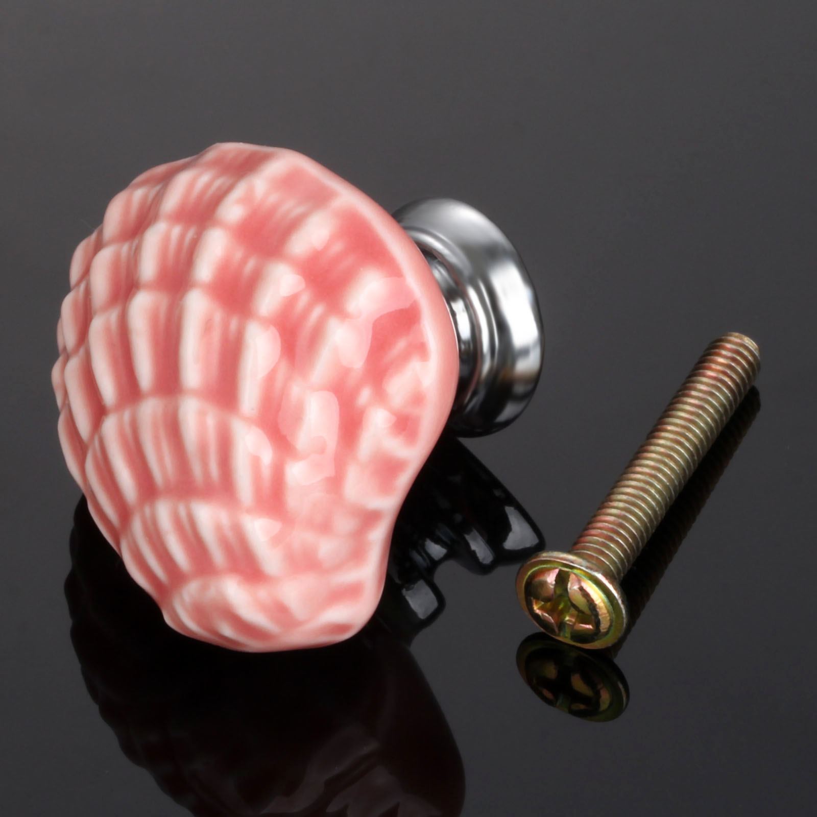 Hot Door Pulls Handles Ceramic Kitchen Cabinet Drawer Knobs