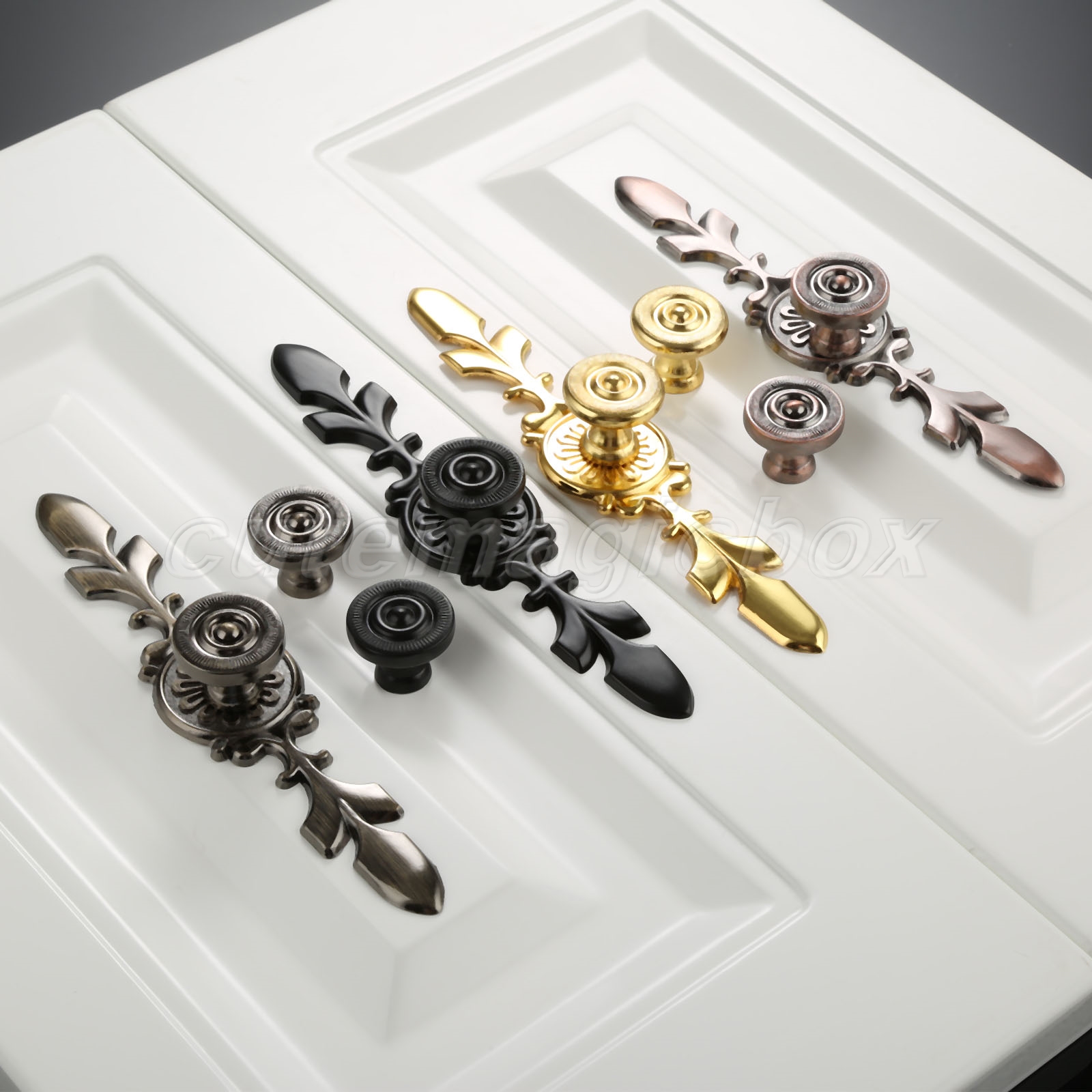Knobs Jewelry Box Cupboard Drawer Door Pull Handle Fashion