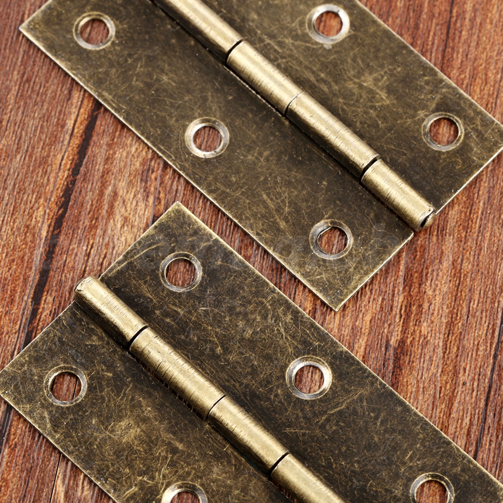 Vintage Wardrobe Door Hinges Furniture Wine Jewelry Box Hinge Hardware 701705787813 eBay