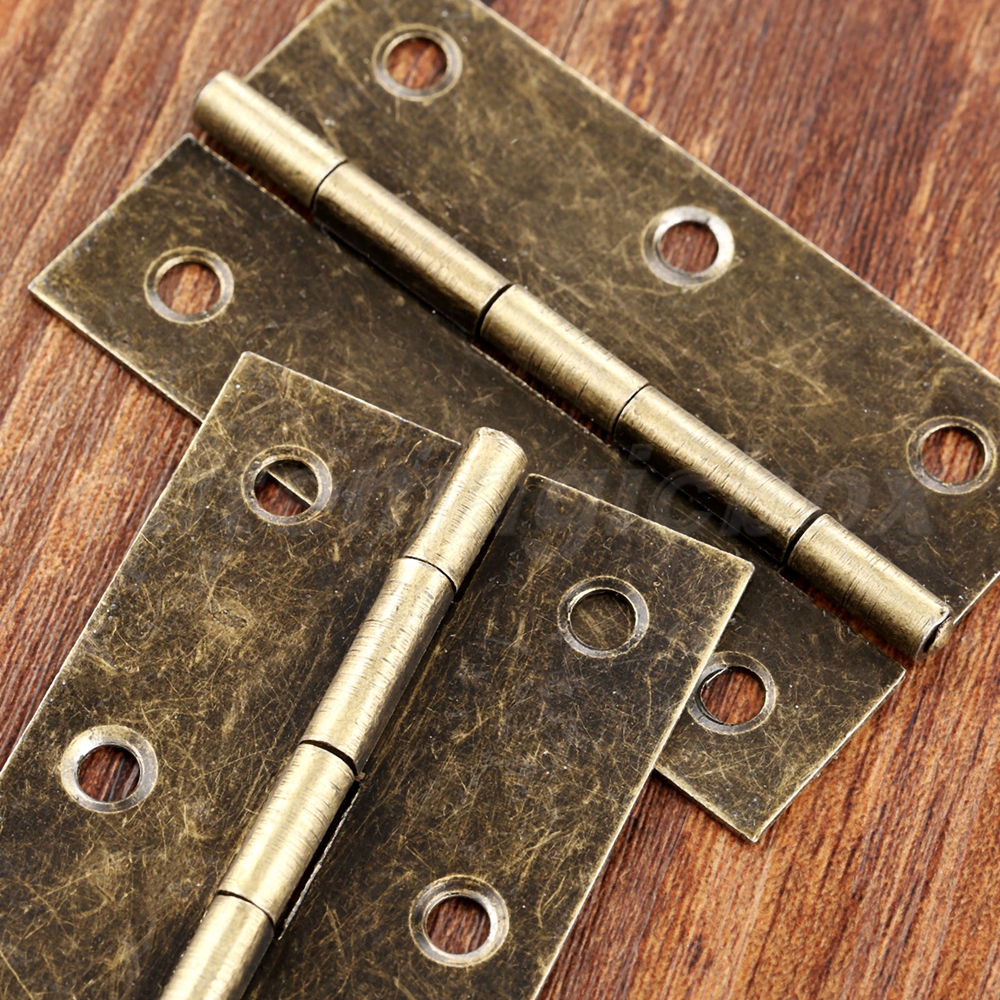 Vintage Wardrobe Door Hinges Furniture Wine Jewelry Box Hinge